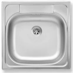 Ferro rozsdamentes mosogató DR48/48.H rajza