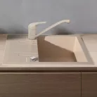 Ferro Mezzo mosogató DRGM48/58SA homok (DRGM48-58SA)