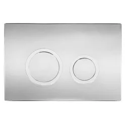 Wellis Round nyomólap fehér EE00275