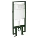 Wellis Clarice beépíthető WC tartály szerelőkerettel EE00273 rajza
