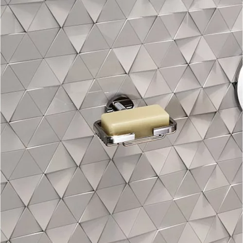 Ferro Grace rácsos szappantartó króm FE-AC01