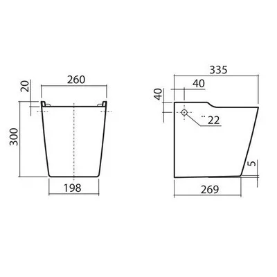 Kolo Varius szifontakaró fehér (FKK37100)
