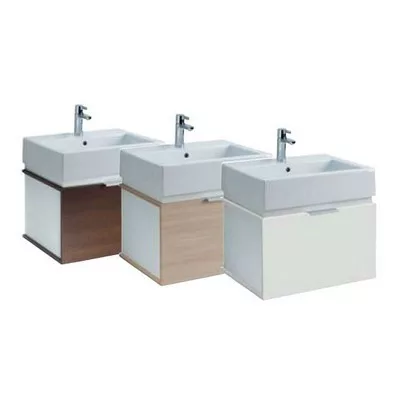 Kolo Twins beépíthető mosdó szekrénnyel komplett 60 cm fehér wenge (FKL59028)
