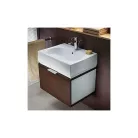 Kolo Twins beépíthető mosdó szekrénnyel komplett 60 cm fehér wenge (FKL59028)