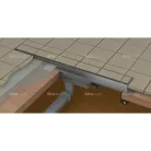 Alcaplast FLOOR zuhanyfolyókarács burkolható 850 mm (FLOOR-850)