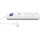 Asztali elosztó "ICE" 3-as kapcsolós + 2USB bl 1,4m  0014348103
