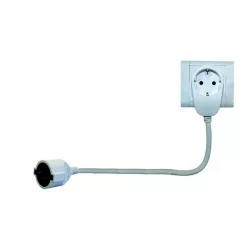   Földelt lengő hosszabbító Powersplit 3m 3x1.5 fehér 0016130114