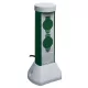 Kerti energiaoszlop 2 dugaljjal, 2m GreenCraft 0068200021