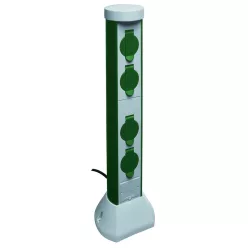 Kerti energiaoszlop 4 dugaljjal, 2m GreenCraft 0068400021