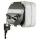 AQUA IP44 kulcsos csapfedeles alj  fk, szürke 2 kulccsal 0510224555