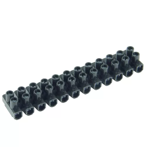 Sorkapocs 2 csavaros 2.5-6/10 mm 12p fekete 0518409777
