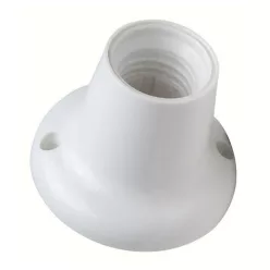   Foglalat E27, oldalfali 'ferde' talpas fehér 0691H