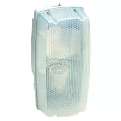   Lámpatest, E27 "BRICK", 21W kompakt fénycsövekhez, IP54, szürke 350009