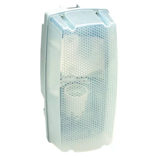 Lámpatest, E27 "BRICK", 21W kompakt fénycsövekhez, IP54, szürke 350009