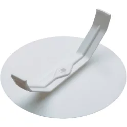 Doboztető rögzítő karommal, fehér, d:69mm 5206H