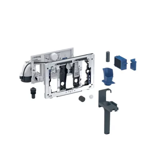 GEBERIT DUOFRESH MODUL AUTOMATA, VÍZKEZELŐ TABLETTÁZÓVAL, SIGMA 12 CM, FÉNYES KRÓM (115.050.21.2)