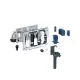 GEBERIT DUOFRESH MODUL AUTOMATA, VÍZKEZELŐ TABLETTÁZÓVAL, SIGMA 12 CM, FÉNYES KRÓM (115.050.21.2)