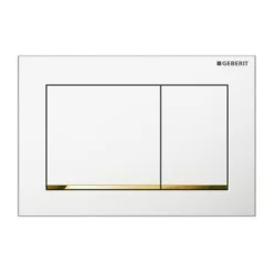 Geberit Omega 30 műanyag nyomólap matt fényes matt króm GE-115.080.KN.1 műszaki rajz