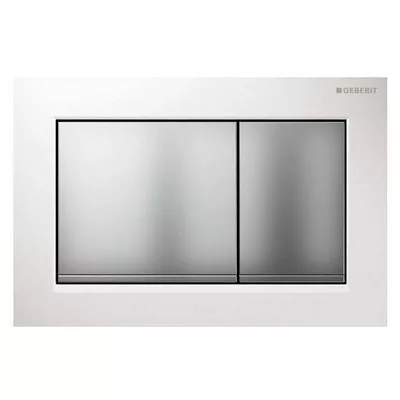 Geberit Omega 30 műanyag nyomólap matt fényes matt króm GE-115.080.KN.1 műszaki rajz