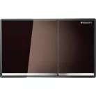 Geberit Omega 60 nyomólap falsíkba fekete tükrös kombináció GE-115.081.SJ.1 rajza