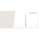 Geberit Omega 70 üveg távvezérlő nyomólap fehér GE-115.084.SI.1 rajza
