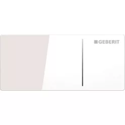 Geberit Omega 70 üveg távvezérlő nyomólap fehér GE-115.084.SI.1 rajza
