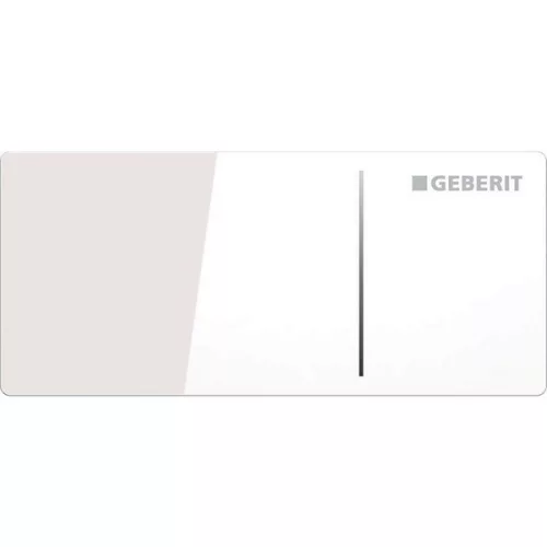 Geberit Omega 70 üveg távvezérlő nyomólap fehér GE-115.084.SI.1 rajza