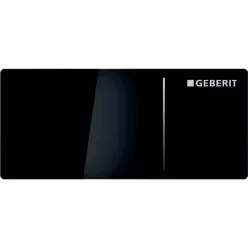 Geberit Omega 70 üveg távvezérlő nyomólap fehér GE-115.084.SI.1 rajza