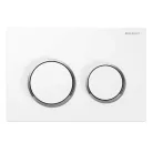 Geberit Omega 20 műanyag nyomólap fényes matt fényes króm GE-115.085.KH.1 műszaki rajz