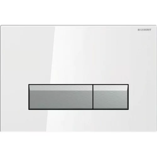 Geberit Sigma 40 nyomólap barna üveg aluminium kombináció szagelszívóval GE-115.600.SQ.1 rajza