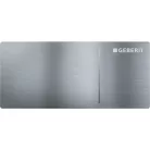Geberit Sigma 70 üveg távvezérlő nyomólap szálcsiszolt easy to clean GE-115.630.FW.1 rajza