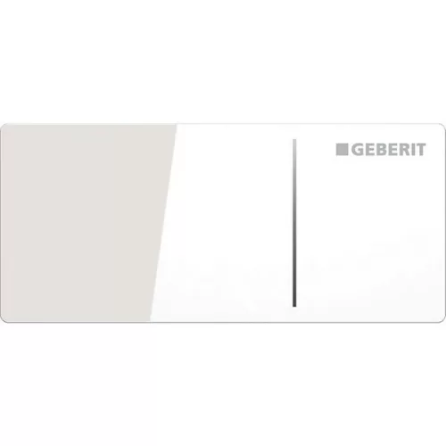 Geberit Sigma 70 üveg távvezérlő nyomólap szálcsiszolt easy to clean GE-115.630.FW.1 rajza