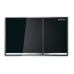   Geberit Sigma 60 nyomólap fekete üveg fal síkba süllyesztett (115.640.SJ.1)