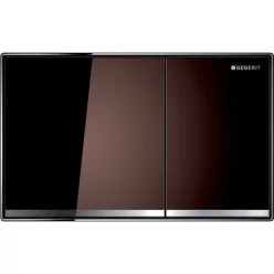 Geberit Sigma 60 nyomólap falsíkba umbra üveg GE-115.640.SQ.1
