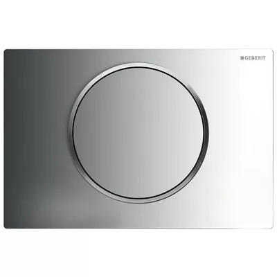 Geberit Sigma 10 nyomólap műanyag fehér aranyozott fehér GE-115.758.KK.5  műszaki rajz