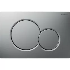 Geberit SIGMA 01 műanyag nyomólap matt króm easy to clean GE-115.770.JQ.5 rajza