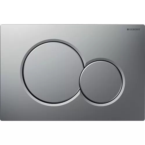 Geberit SIGMA 01 műanyag nyomólap matt króm easy to clean GE-115.770.JQ.5 rajza