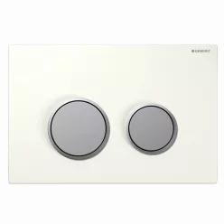   Geberit SIGMA 20 nyomólap fehér matt króm kombináció (115.778.KL.1)