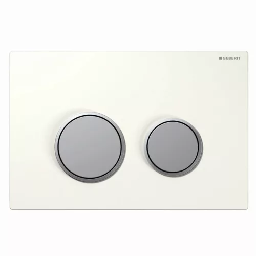Geberit SIGMA 20 nyomólap fehér matt króm kombináció (115.778.KL.1)