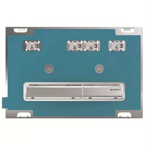 Geberit Sigma 50 nyomólap fekete króm GE-115.788.DW.2 rajza