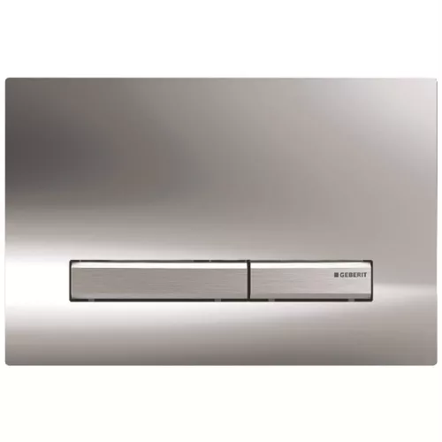 Geberit Sigma 50 nyomólap fekete króm GE-115.788.DW.2 rajza