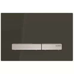 Geberit Sigma 50 nyomólap fekete króm GE-115.788.DW.2 rajza