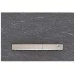 Geberit Sigma 50 nyomólap fekete króm GE-115.788.DW.2 rajza