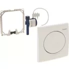 Geberit Basic pneumatikus vizeldevezérlés fehér nyomólappal GE-115.820.11.5 rajza