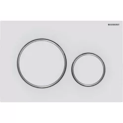 Geberit SIGMA 20 műanyag nyomólap rajza GE-115.882.14.1
