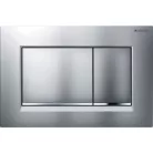 Geberit SIGMA 30 műanyag nyomólap matt króm fényes króm easy to clean GE-115.883.JQ.1 rajza