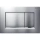 Geberit SIGMA 30 műanyag nyomólap matt króm fényes króm easy to clean GE-115.883.JQ.1 rajza