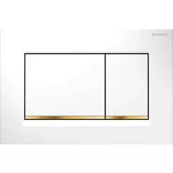 Geberit SIGMA 30 műanyag nyomólap fehér easy to clean vGE-115.883.JT.1 rajza