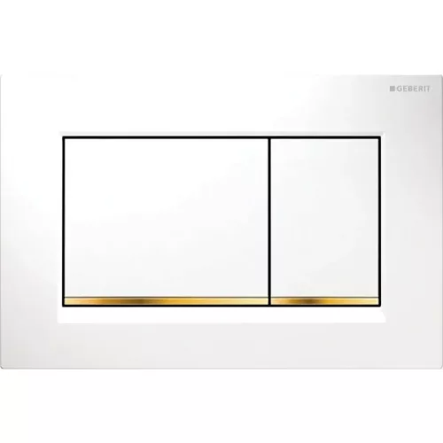 Geberit SIGMA 30 műanyag nyomólap fehér easy to clean vGE-115.883.JT.1 rajza