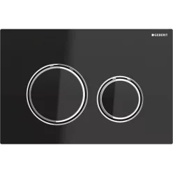 Geberit SIGMA 21 nyomólap fehér üveg króm GE-115.884.SI.1 rajza